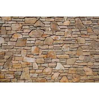 Fototapeta DIMEX | Vliesová fototapeta Starý opálený kámen MS-5-2406 | 375 x 250 cm | béžová, hnědá + Vliesová fototapeta na stěnu DIMEX Starý opálený kámen MS52406 v rozměru 375 x 250 cm + lepidlo zdarma