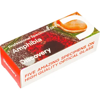 Hvězdářský dalekohled Sada mikropreparátů Levenhuk Discovery Prof DPS 5. „Obojživelníci“
