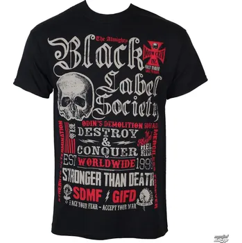 Pánské tričko Tričko metal pánské Black Label Society - Destroy & Conquer - PLASTIC HEAD - PH9614