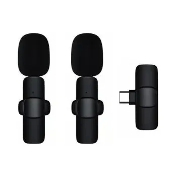 Dron 2v1 Type-C Lavalier Wireless Microphone (With Battery)