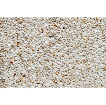 Fototapeta DIMEX | Vliesová fototapeta Štěrková kamenná zeď MS-5-2366 | 375 x 250 cm| červená, bílá, oranžová, hnědá + Vliesová fototapeta na stěnu DIMEX Štěrková kamenná zeď MS52366 v rozměru 375 x 250 cm + lepidlo zdarma