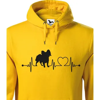 Pánská mikina Pánská mikina Papillon tep, Barva Žlutá Bezvatriko.cz 1179