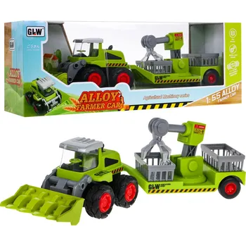 autíčko RKToys Zemědělský kombajn 1:55