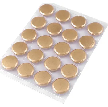 Knoflík Kovový knoflík velikost 36", barva 1 zlatá sv. mat