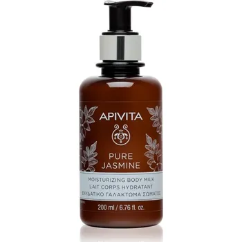 Tělový krém Apivita Pure Jasmine Body Milk hydratační tělové mléko 200 ml