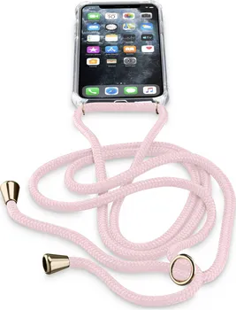 Pouzdro na mobilní telefon Cellularline Neck-Case pro Apple iPhone 11 Pro růžové