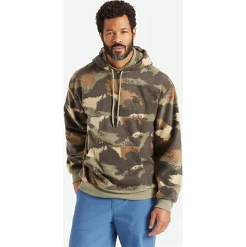 Pánská mikina BRIXTON mikina - Blanket Fleece Hood Brushed Camo (BRHCO) velikost: L