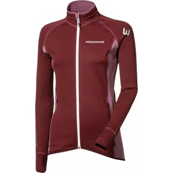 Dámská mikina Mikina dámská Progress TISPA, tmavě/světle švestková Velikost: L