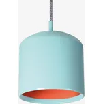 Lucis Závěsné svítidlo Juno E27, 60W ø15 cm, modro/oranžové