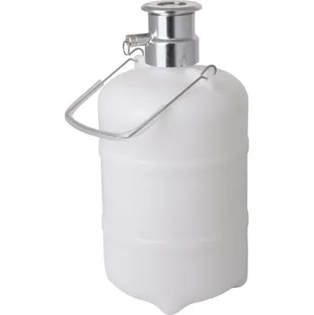 Příslušenství pro výčepní zařízení Sanitační sud kovová hlava PLOCHÝ 5 lt. (sanitační soudek plastový s kovovou hlavou)