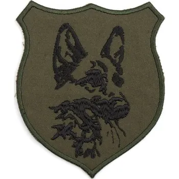 Nášivka NAVYS Nášivka Vlčák (psovod) velká - bojová polní YZ-6 Varianta: s velcro