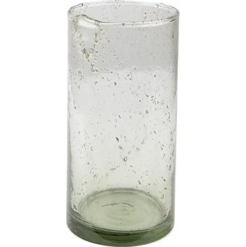 Váza Skleněná transparentní foukaná váza Sandy - Ø10*20 cm