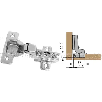 Nábytkové kování Nabytekmorava Vložený závěs s podložkou