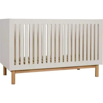 Dětská postýlka Béžová dětská postýlka Quax Mood 70 x 140 cm