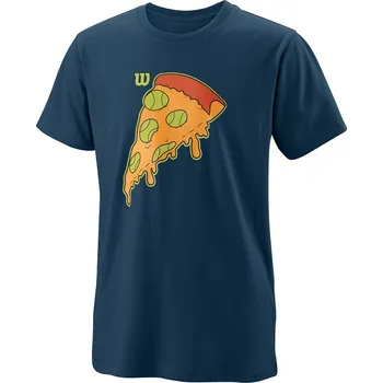 Wilson B Slice Tech Tee majolika blue M