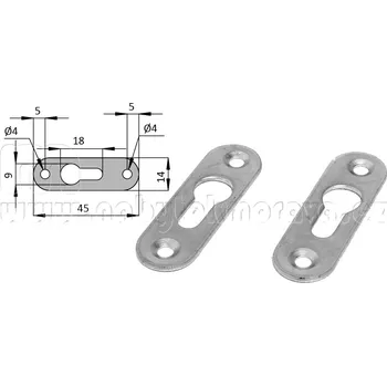 Nábytkové kování Nabytekmorava Bajonetový závěs