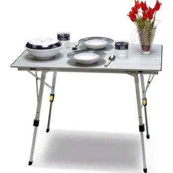 Příslušenství ke karavanu Hliníkový rolovací stůl Camp4 BALI