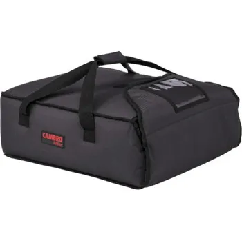Cambro | Taška na pizzu 420 × 460 × 165 mm, černá (Taška na pizzu 3x35 cm, nebo 2x40 cm)