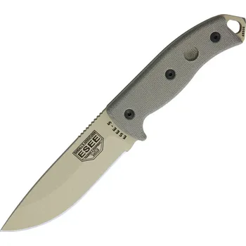lovecký nůž ESEE Plain Desert Model 5 Micarta