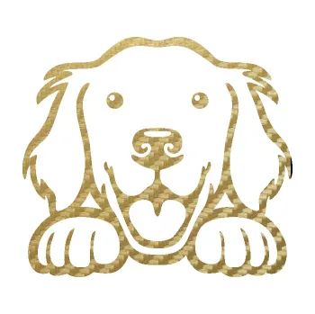 Polep vozidla SAMOLEPKA Pes 175 levá hlavička vykukuje (59 - 3D karbon zlatý) NA AUTO, NÁLEPKA, FÓLIE, POLEP, TUNING, VLASTNÍ TEXT, TISK, AUTOSAMOLEPKY.cz, POLEPY, OBRÁZEK, LOGO, SAMOLEPKY