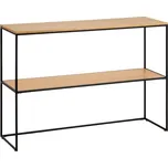 Dubový toaletní stolek Kave Home Yoana 120 x 30 cm