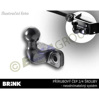 Tažné zařízení Tažné zařízení Nissan NV200 2009- , přírubový čep 2 šrouby, BRINK