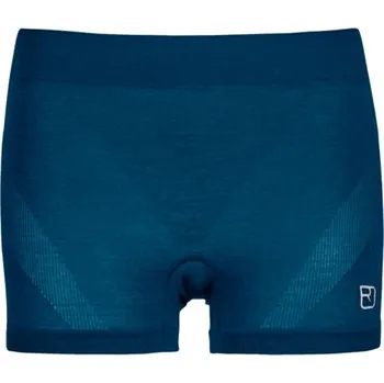 Dámské termo spodní prádlo Dámské funkční boxerky Ortovox 120 COMPETITION LIGHT HOT PANTS - petrolejová XS