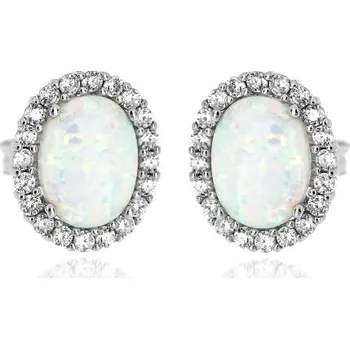 Náušnice Zlatnictví U Kostela Stříbrné opálové náušnice 185 665998500