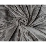 Prostěradlo MIKROFLANEL MyHOUSE 180x200cm, tmavě šedé