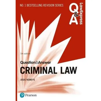 Cizí jazyk Law Express Question and Answer: Criminal Law - Monaghan, Nicola a Kemeys, Josie