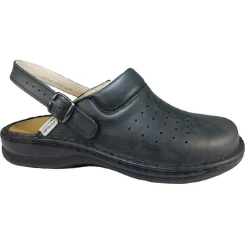 Pánské sandále 1516/I. - 60V pánské zdravotní kožené sandály/nazouváky 43