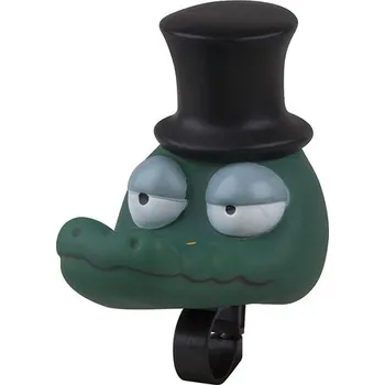 Zvonek na kolo Houkačka plastová zvířátko - Krokodýl