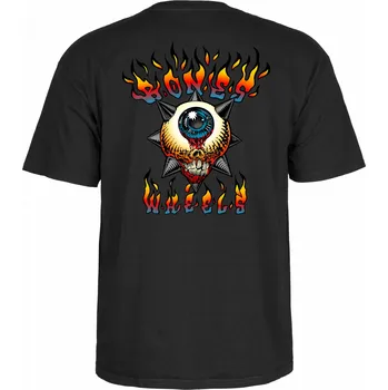 Pánské tričko bones Pánské triko iron sun tee black