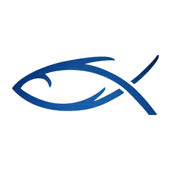 samolepka Jesus rybička 008 (65 - škrábaný kov modrý) SAMOLEPKA NA AUTO, NÁLEPKA, FÓLIE, POLEP, TUNING, VLASTNÍ TEXT, TISK, AUTOSAMOLEPKY.cz, POLEPY, OBRÁZEK, LOGO, 3D STICKERS