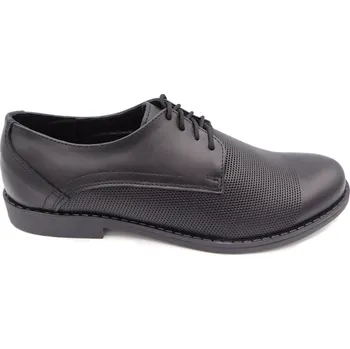 Pánské polobotky Pánská společenská obuv NES 4606 černá Velikost: 42 (EU)