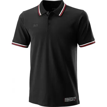 Pánské tričko Wilson M SINCE 1914 PIQUE POLO černá M