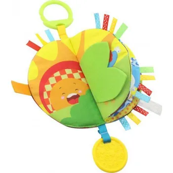 Hračka pro nejmenší Bo Jungle První dětská knížka B-Read Book Baby´s Day