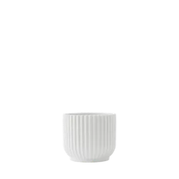 Květináč Porcelánový květináč Lyngby bílý - 10,5 cm