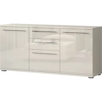 Komoda Komoda kombinovaná béžový lesk PIANO K180-3K2F