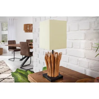 Lampička Přírodní stolní lampa - Euphoria, bílá