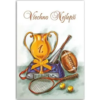 Srdečné blahopřání - CN-192 - Sport