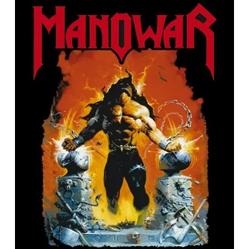 Nášivka nášivka na záda, zádovka Manowar - Louder Than Hell