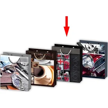 Dárková taška 260x340x140 mm - MFP T5 M60-3 - Londýn