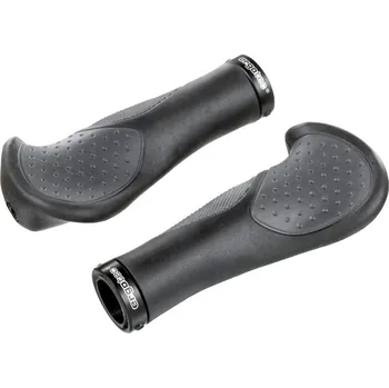 Komponent pro jízdní kolo Gripy Ergotec FRISCO AKS 08 135mm černé/šedé (Gripy Ergotec FRISCO AKS 08 135mm černé/šedé)