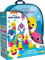 Lisciani Batoh s kostkami a postavičkami 25 x 31 x 11 cm Baby Shark