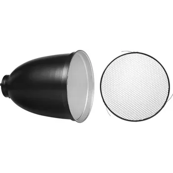 Studiový blesk Reflektor Tulip 45° 28cm s voštinou 4studio M-90