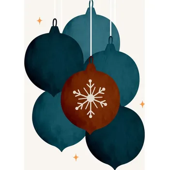 Plakát Plakát, Obraz - Jingle Bells (No.1), Kubistika