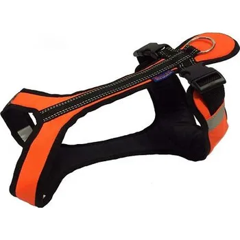 Postroj SHORT neonově oranžovo-černý varianta MINI II.