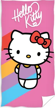 Carbotex Hello Kitty dětská osuška 70 x 140 cm