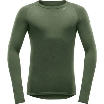 Pánské termoprádlo Devold® Funkční triko Exepedition Merino 235 Devold®, Barva: Forest Green, Velikost: S